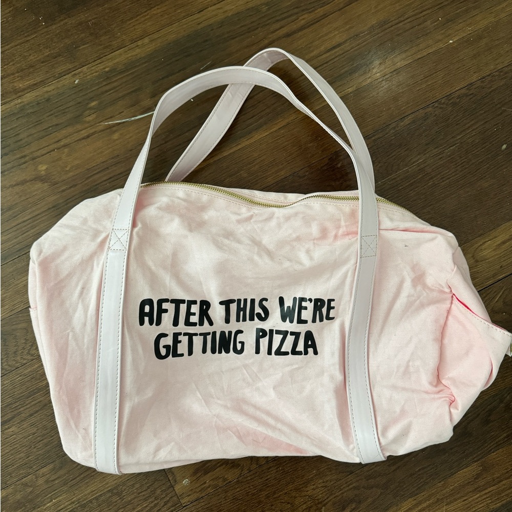 Bando “After this we’re getting pizza” bag